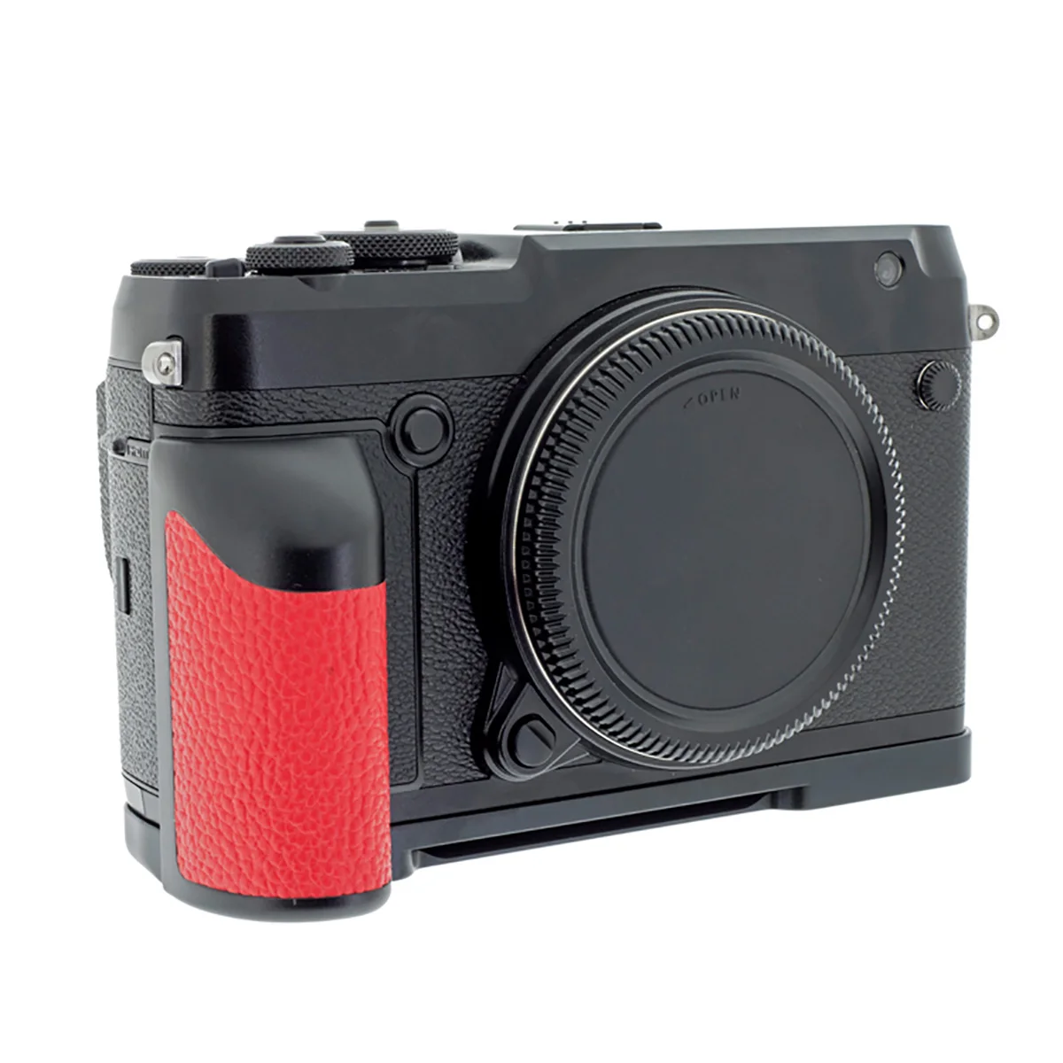 Fotoaparat Navpično Ustrelil Ročaja Hitro Sprostitev L Ploščo Nosilec Nosilec za Fujifilm GFX-50R Kamere, Stojala
