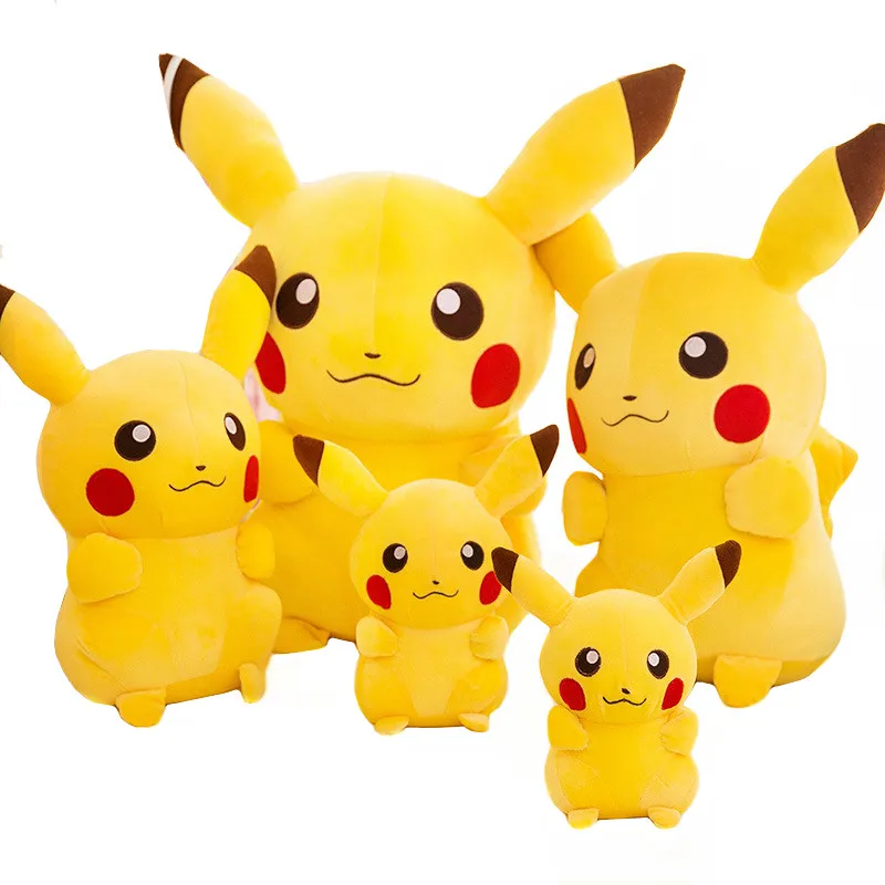 55 cm Pokémon Pikachu Film Plišastih Lutka Živali Pliš Plišaste Pokemon pelucia za pomiritev Risanke toy figur Otrok darilo za rojstni dan