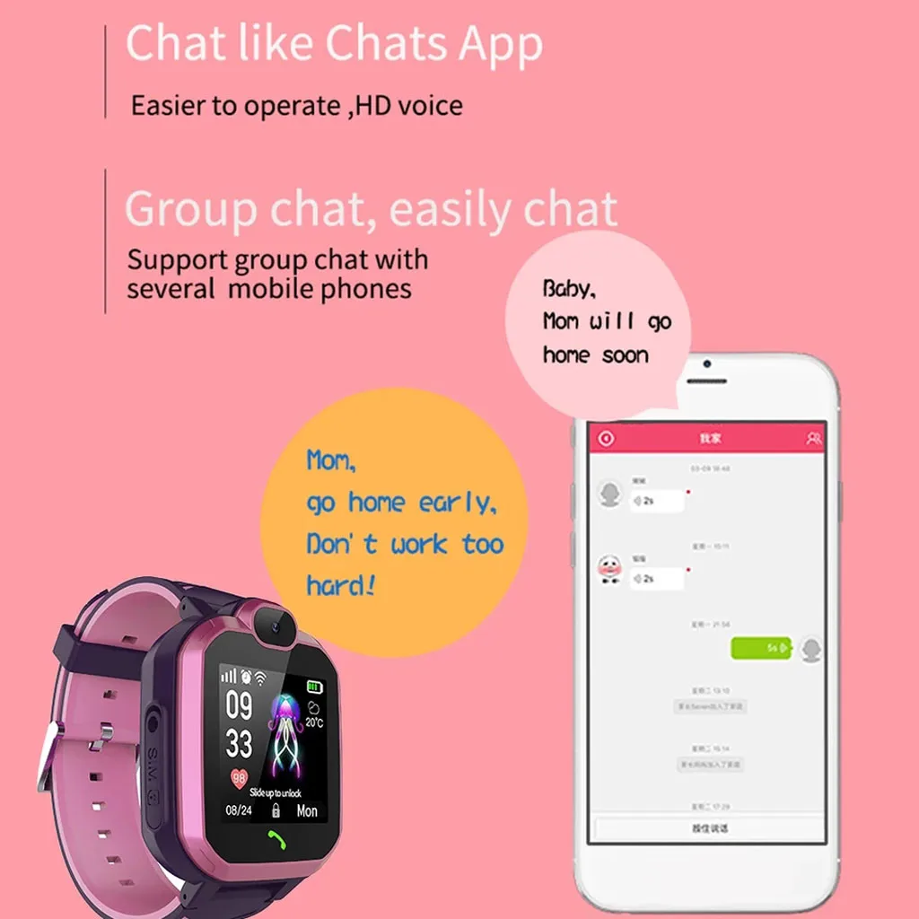DS69 Blueteeth smartwatch SIM Kartico Pametna zapestnica Pazi, Kamera relogios Otrok Z GPS tracker Pazi Za Telefon Debelo dobavitelja