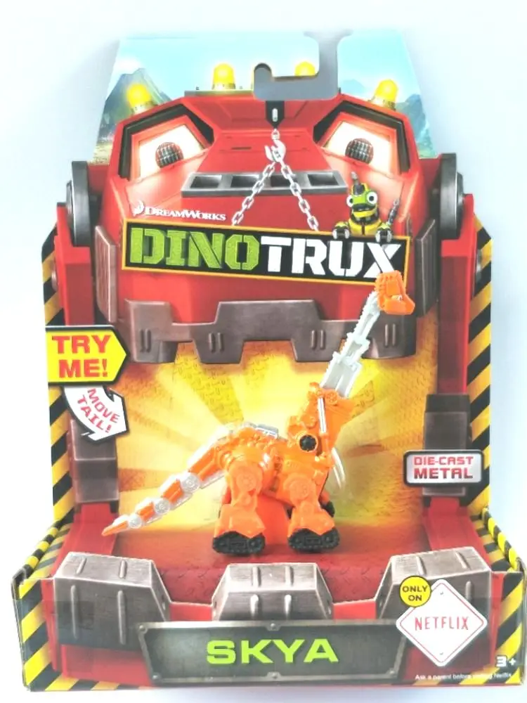 Z original škatlo Dinotrux Dinozaver Tovornjak Izmenljive Dinozaver Mini Igrača Avto Modeli Nove Otroke Darila Dinozaver Modeli