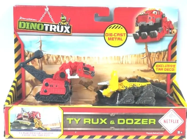 Z original škatlo Dinotrux Dinozaver Tovornjak Izmenljive Dinozaver Mini Igrača Avto Modeli Nove Otroke Darila Dinozaver Modeli