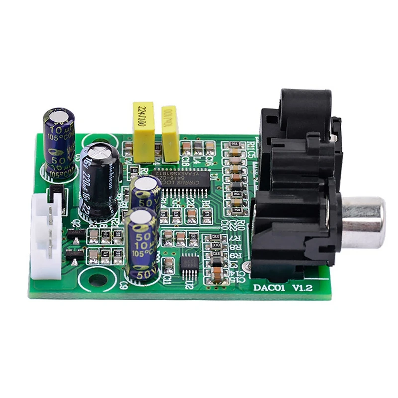 Dac Digitalni Dekoder Cs8416+Cs4344 Optični Koaksialni Digitalni Signal Vhod Stereo Avdio Izhod Decod Za Ojačevalnik Diy