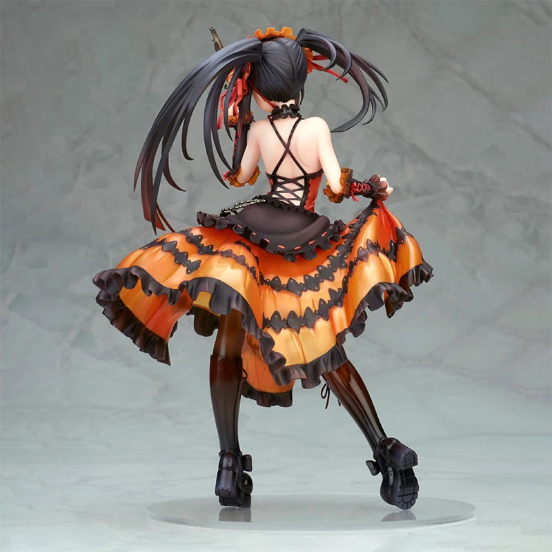 Spremeniti Datum Živo Kurumi Tokisaki PVC Dejanje Slika Anime Slika Model Igrače Seksi Dekle Slika Zbirka Lutka Darilo 24 cm
