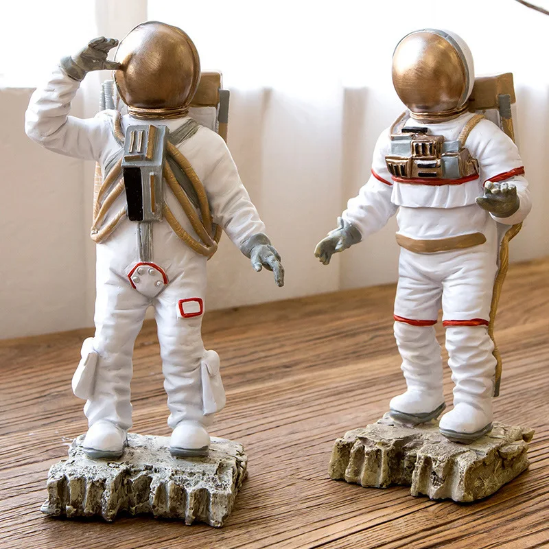 Astronavt Figur Soba Dekoracijo Doma Dekor Poudarki Smolo Kiparstvo Astronavt
