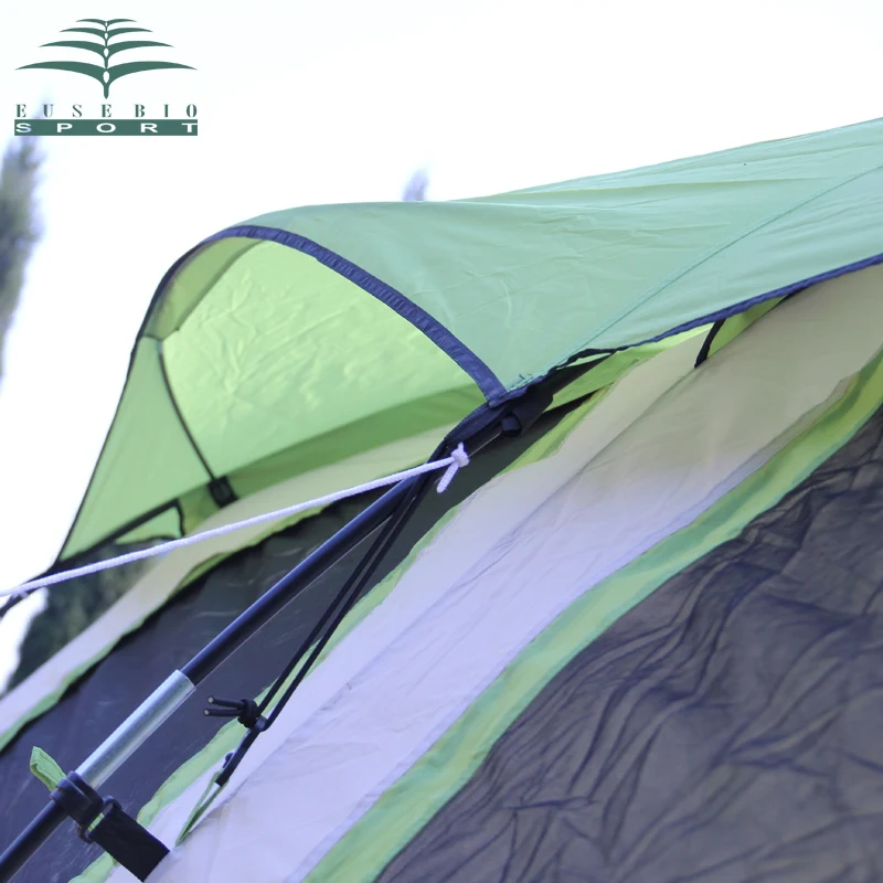 8Persons dvojno plast prostem družino 1hall 1living soba hiša obliko ekipa kampiranje šotor v dobre kakovosti in lepo različica