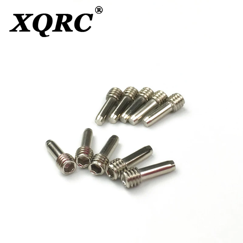 XQRC 10pcs M3m4 pogonska gred pin vijakom brez glave vijak za 1 / 10rc trx4 scx10 90046 90047 plezanje avto delov za nadgradnjo,