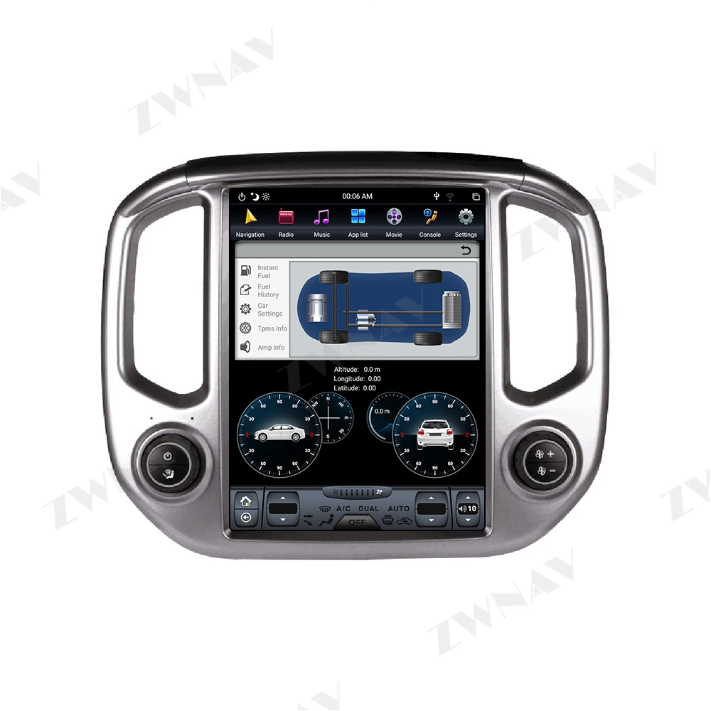 4+64 G Tesla Slog Zaslon Android 9.0 Avto Multimedijski Predvajalnik Za Chevrolet Colorado/GMC CANYO avto GPS Radio Audio stereo vodja enote