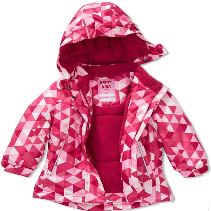 Fantje in dekleta jesenske in zimske jakne otroške jakne za fante in dekleta na prostem obleke rainproof in windproof plus žamet