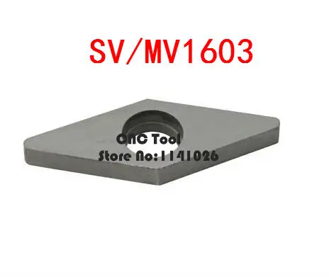 10PCS SV1603/MV1603 Težko zlitine Shim stružnica orodje imetnik pribor,Primeren za MVJNR/MVQNR/MVVN/MVUNR,VSTAVITI JE VNMG1604