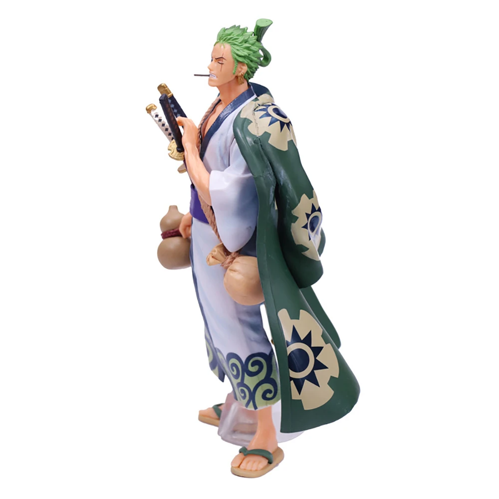 En Kos Kimono Roronoa Zoro Akcijska Figura Model 28 cm Anime Kip Lepe Stoji Figma Zbiranje Igrač Namizno Dekoracijo