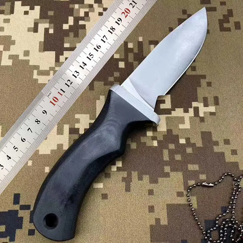 MANCROZ MD ATS-34 fiksno rezilo preživetje večnamenski nož Naravnost G10 kompozitni ročaj Taktično kampiranje noži, orodje EOS