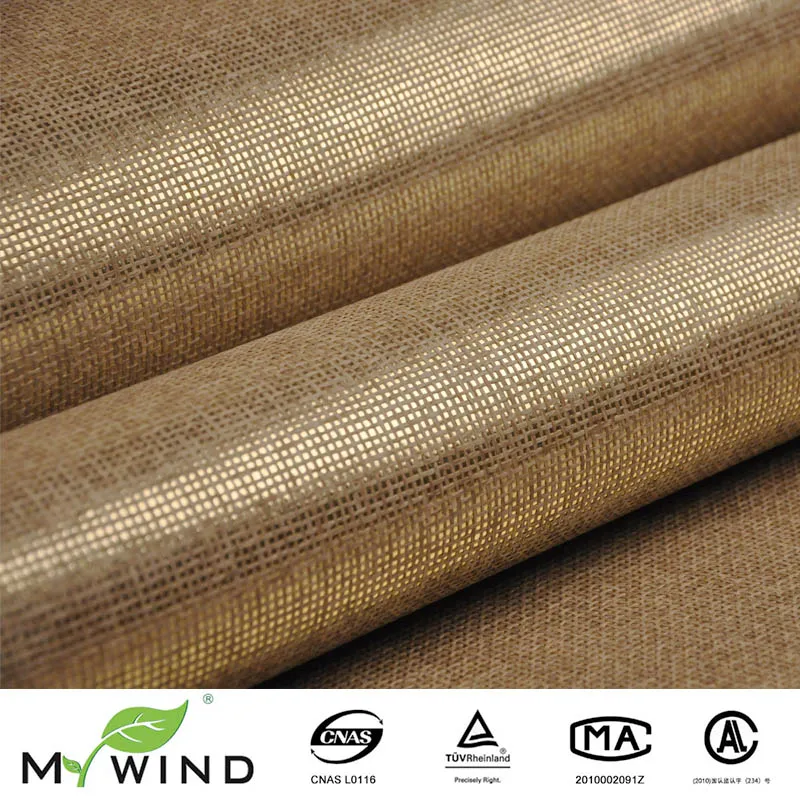 MYWIND Grasscloth Ozadja Razkošje Naravnega Materiala, Innocuity Zlato Knjigo Vezavi Design Ozadje Roll Dekor Papier Peint