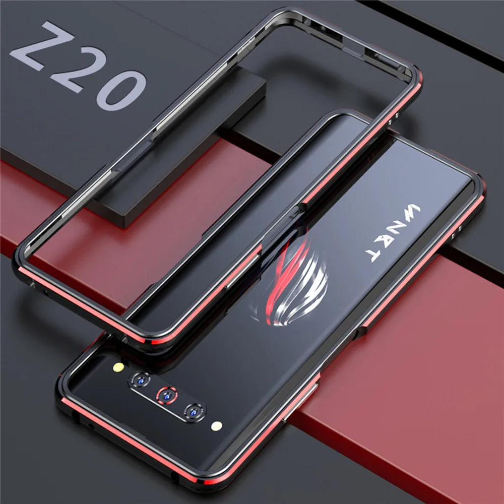 Za ZTE Nubia Z20 Kovinski Okvir Rob Težko Telefon Zaščitna Primeru Lupini Pametni telefon Pribor Shockproof Odbijača