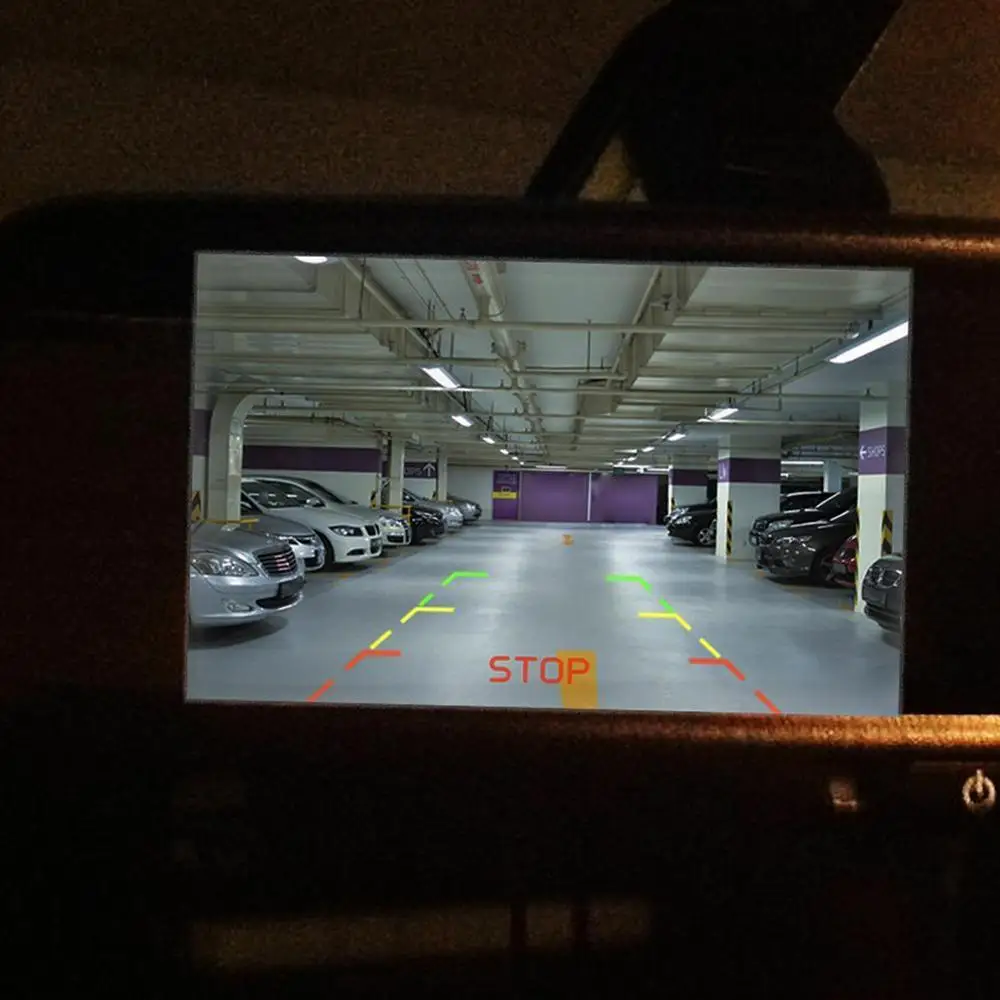 AUTO-VOX 170° Pogled od Zadaj Povratne registrske Tablice Parkiranje Varnostne Kamere Za Vse Avtomobile, Obračanje Fotoaparat Nočno gledanje HD