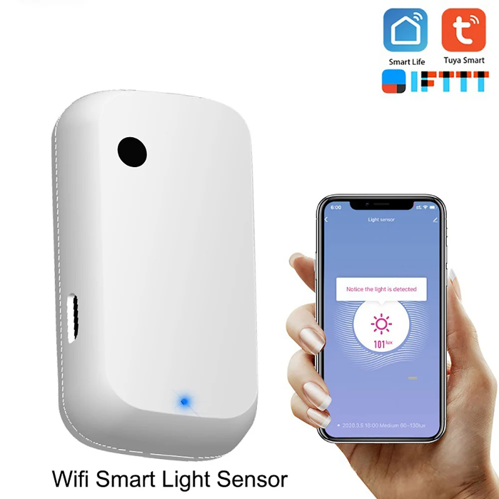 Homekit Tuya WIFI Smart Svetlobni Senzor Smart Home Luči za Avtomatizacijo Občutek Povezanosti Nadzor Z Alexa googlova Domača stran Smart Elektronika