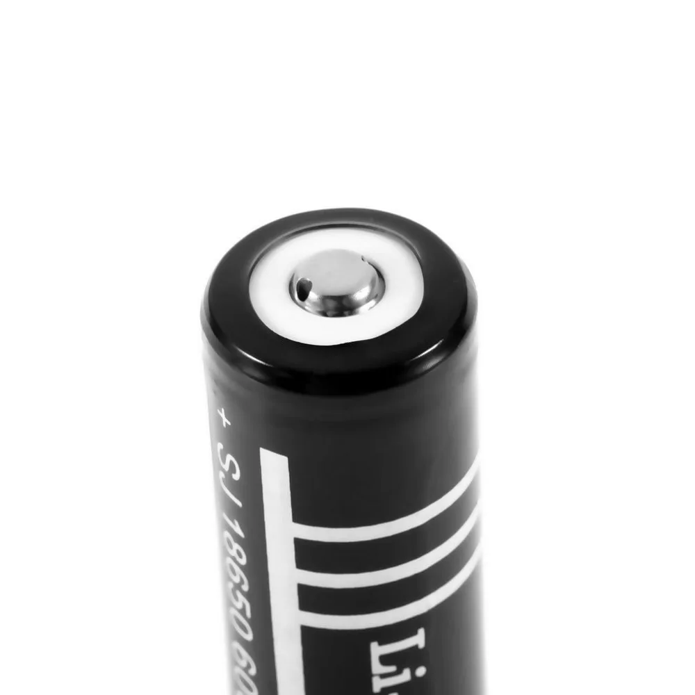 2PCS 18650 Baterijo Nove 3,7 V 6000mAh 18650 Li-ionska Akumulatorska Baterija za Svetilko DP