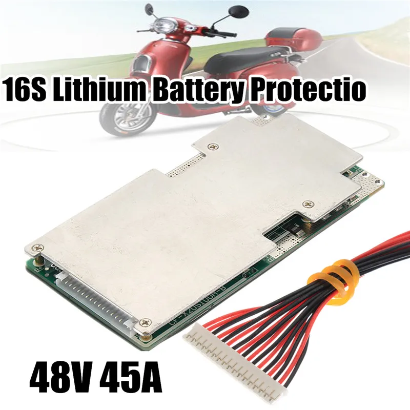 16S 45A 48VLi-Ionska Litij-Lifepo4 Baterije Protection Board Bms Lfp Pcm Pcb Integrirana Vezja Odbor Za E-Kolo Električni