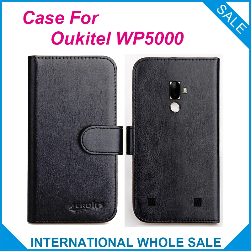 Original! Oukitel WP5000 Primeru ,6 Barv visokokakovostnega Usnja Izključno Primeru Za Oukitel WP5000 mobilnega Telefona Vrečko za Sledenje