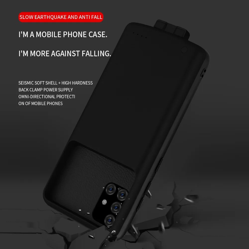 KQJYS 7000mAh Magnetni Power Bank Baterijo, Polnilnik, kovček Za Samsung Galaxy S20 FE 5G Baterije Primeru Brezžičnega Polnjenja Baterije Pokrov