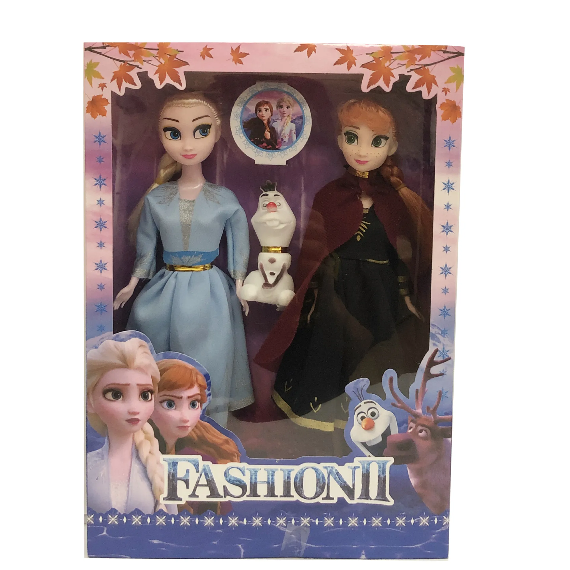 Disney Zamrznjene 3 Princesa Anna Elsa Lutke Za Dekleta, Ana Elsa Igrače Za Otroke Darilo 30 cm Plastične Lutke Otroka Congelad