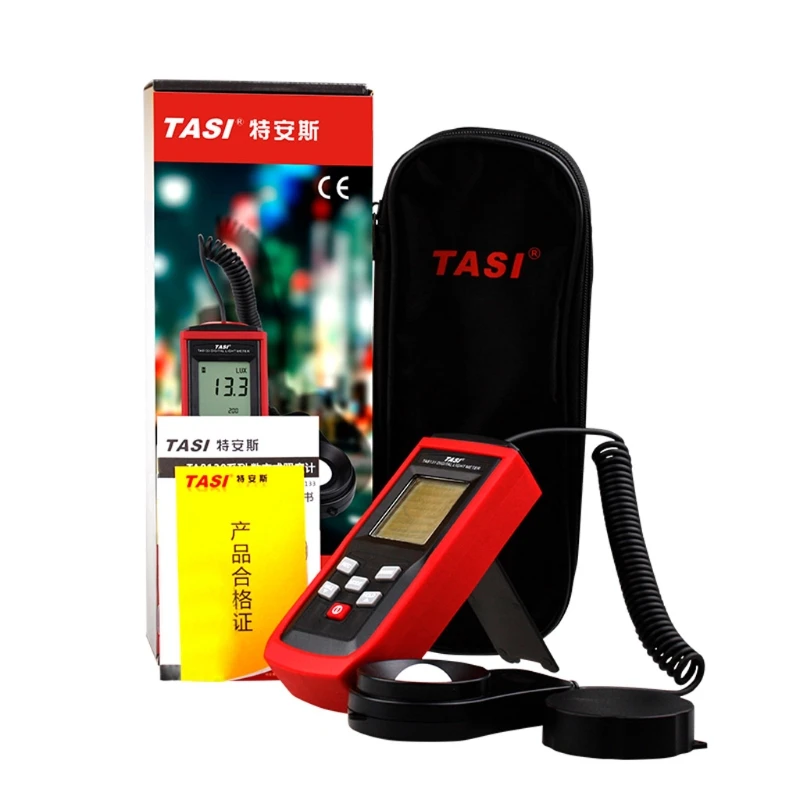TA8131 Digitalni Merilnik Svetlobe 100000Lux Lux/KG LCD Luxmeter Luminometer Fotometer