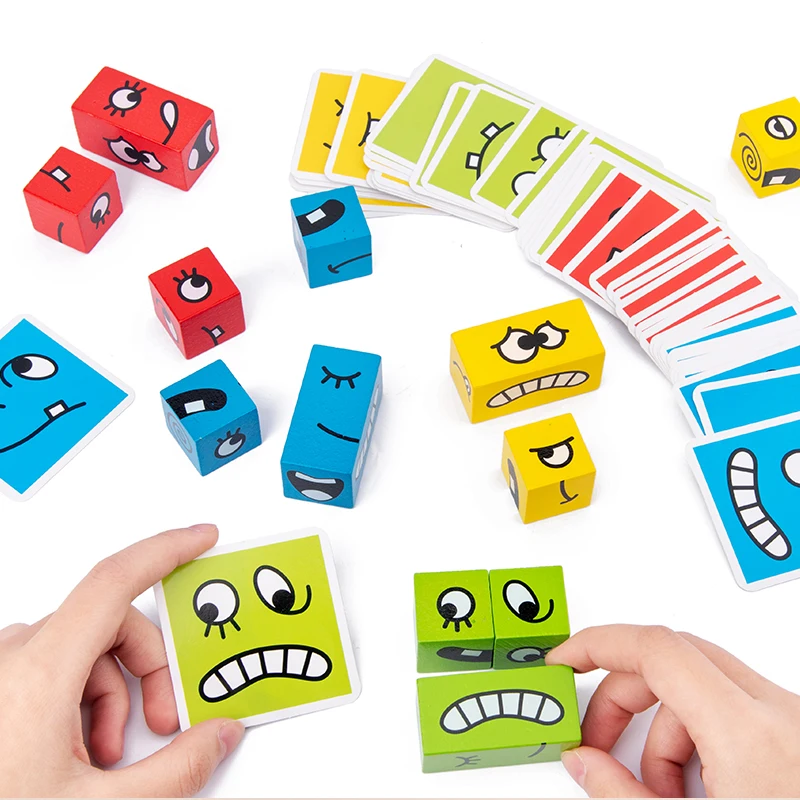 Najnovejši Čudaški ideje velikih Delcev 3D Puzzle Izobraževalne Igrače Zabavno Izziv Soočajo s Spremembami Puzzle Usposabljanje Logično Razmišljanje Otrok Igrača