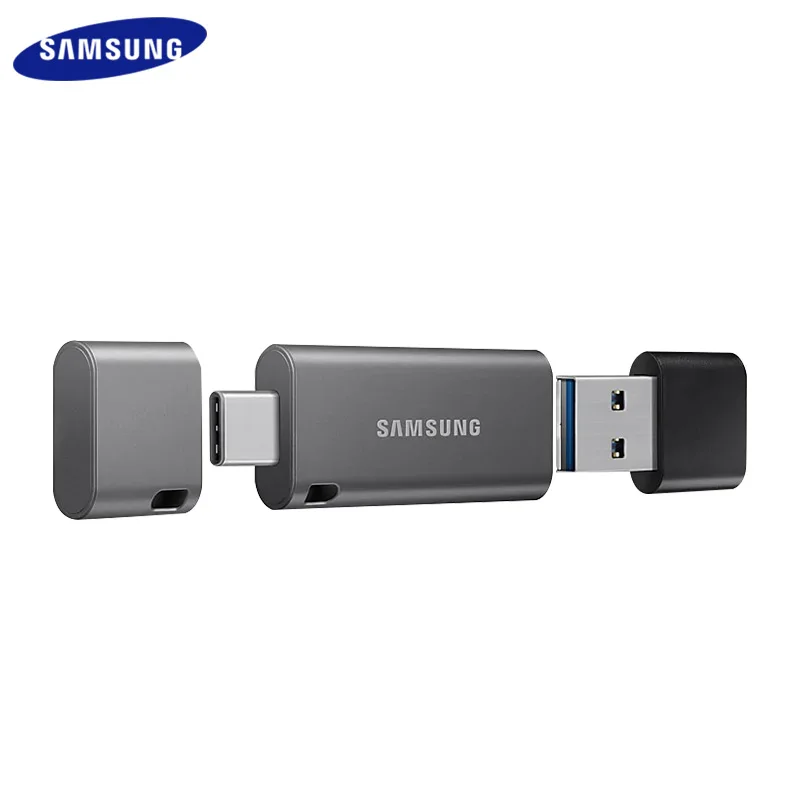 SAMSUNG USB 3.1 USB Flash Disk 128GB 256GB 64GB 32GB Kovinski Dvojni Port Pen Drive tip C Tip Pogon usb DUO Plus Pendrive