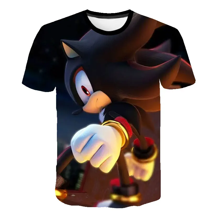 2020 Poletje Cool Sonic Hedgehog Fantje T shirt T Fant, Dekle, Vrhovi Otroci T-shirt Otroci Oblačila Baby boy dekleta Majica Najstniki