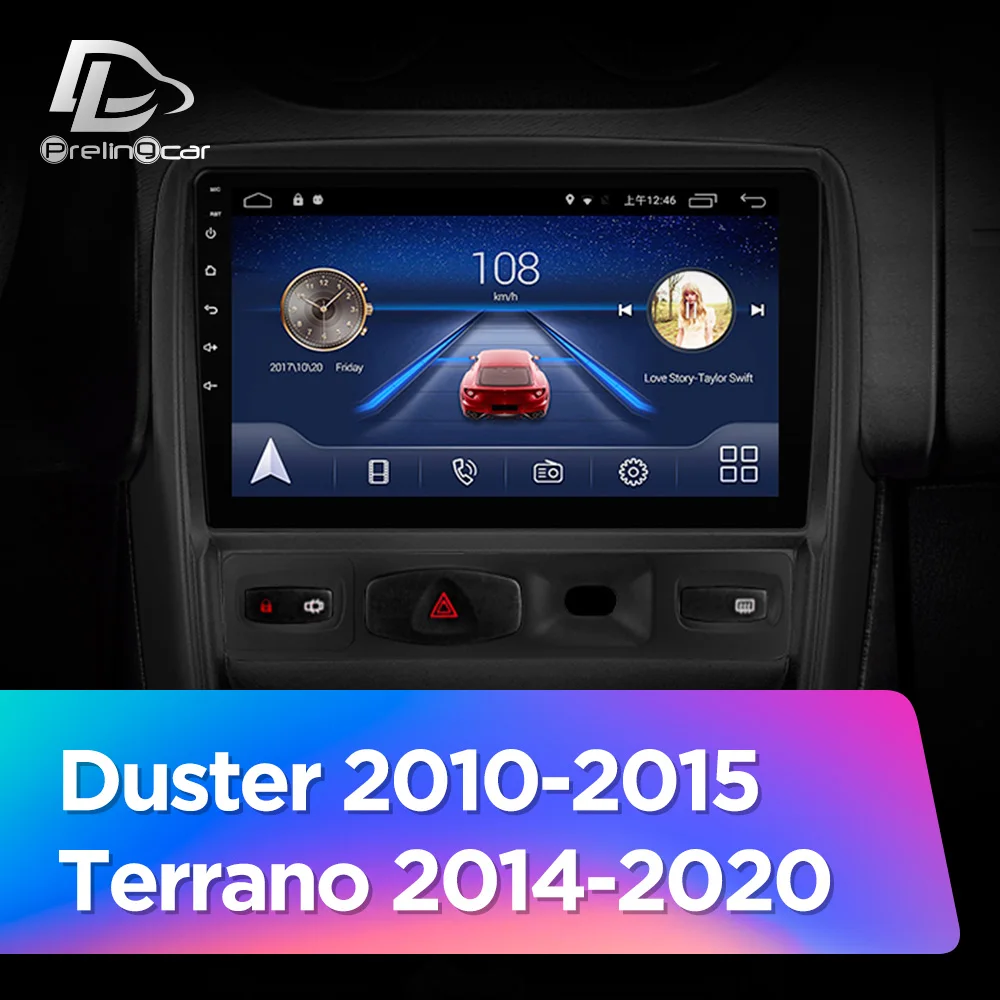 Prelingcar Za Renault delovna halja 2010-Terrano-2020 avto monitor Radio Večpredstavnostna Video Predvajalnik Navigacija Android stereo
