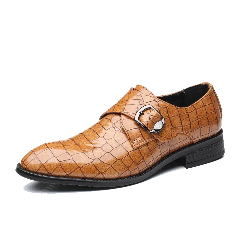 NPEZKGC Ročno Moških Formalno Čevlji Luksuzni Oxford Usnja Čevlji Konicami Prstov Sponke Traku Stanovanj Poročno Obleko Plus Velikost 48