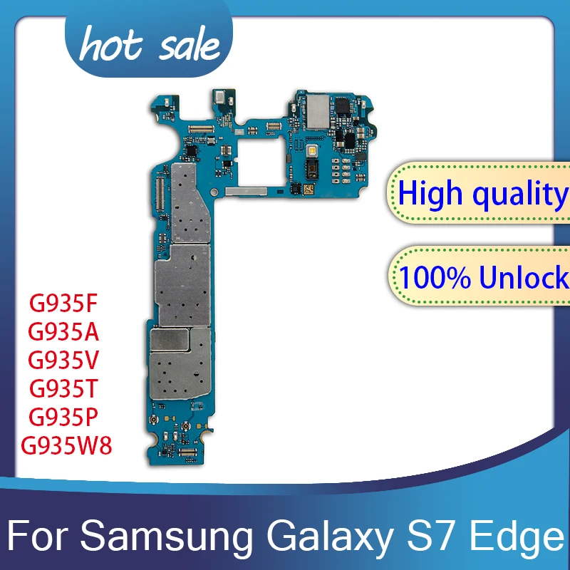 Odklenjena EU Različica Logiko Odbor Za Samsung Galaxy S7 Rob G935F G935A G935V G935T G935P G935W8 Matično ploščo Z Android Sistem