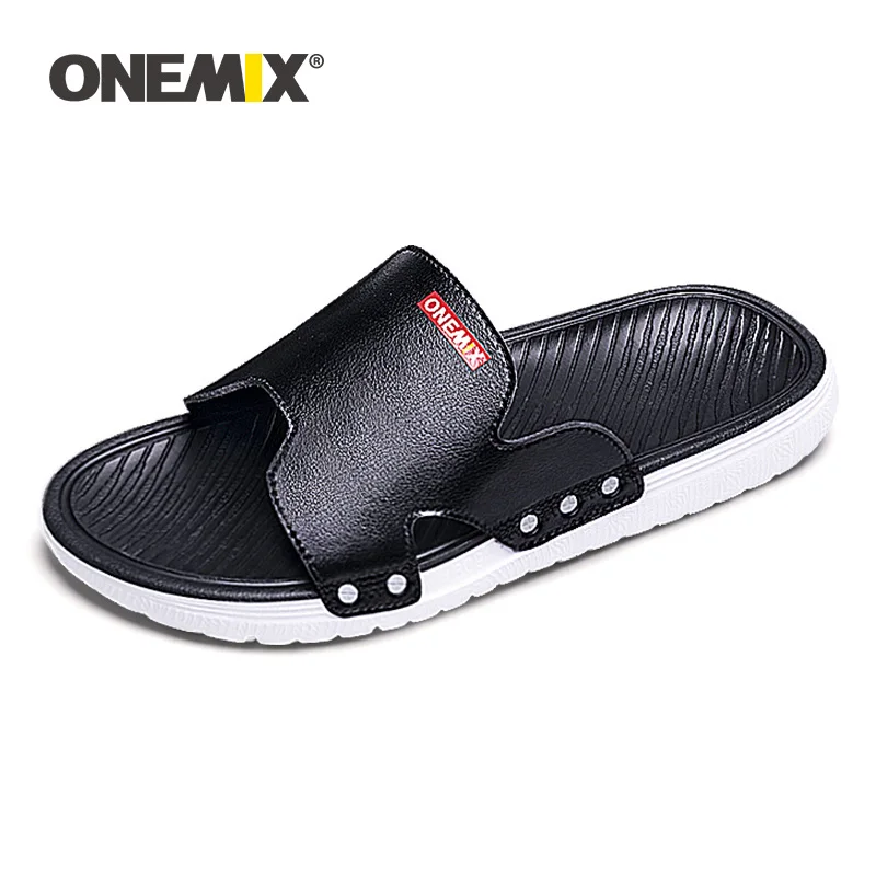 ONEMIX Nove Sandale Za Moške Plaži Čevlji Udobno Lahki Visoko Kakovost Plaži Casual Moški Udobne Sandale Dihanje