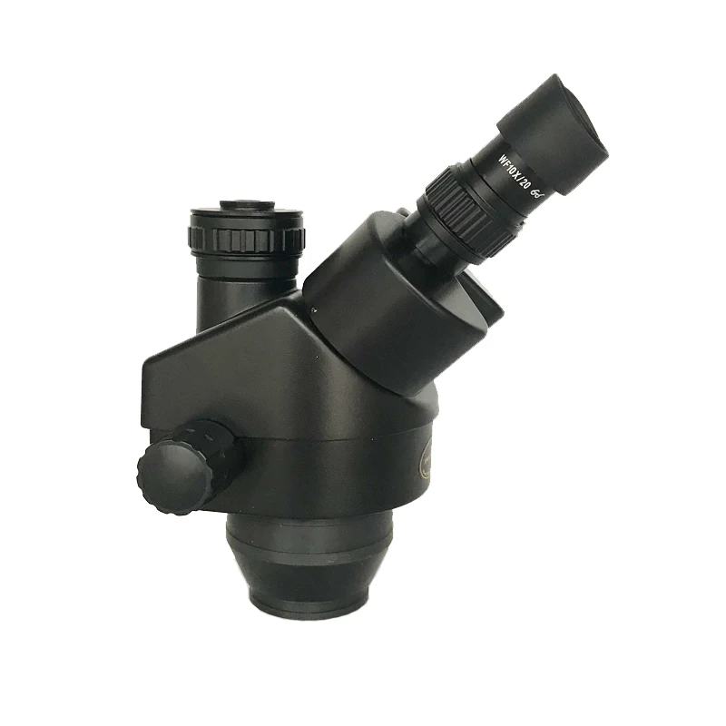 2020 Novo 7X-45X Simul-Osrednja Trinocular Zoom industrijske Stereo Mikroskop Glavo+1X 0.5 X 0.7 X 2.0 X pomožni cilj barlow leča