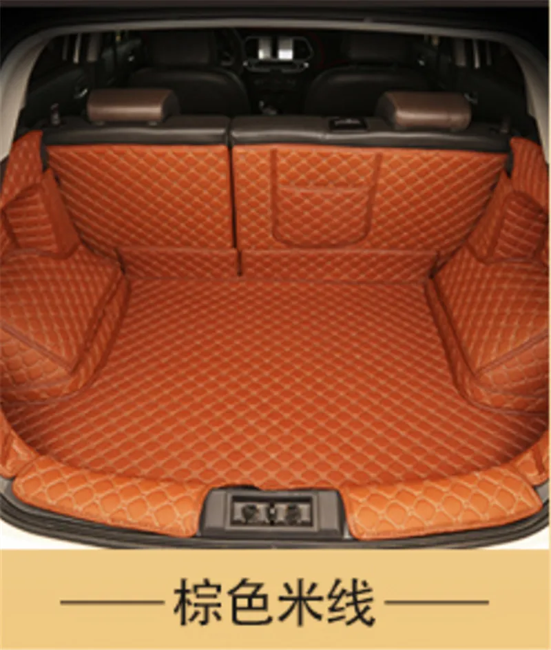 Za Ford Ecosport 2013-2017 3D tri-dimenzionalni PU rep polje zaščitna preproga pad trunk prtljage pad Avto styling