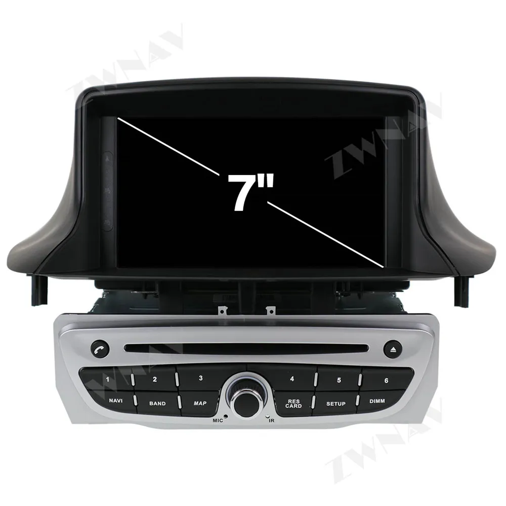 Carplay IPS Android 10 Zaslonu GPS Za Renault Megane 3 Renault Fluence 2009+ Auto Radio Audio Stereo Multimedijski Predvajalnik, Vodja Enote