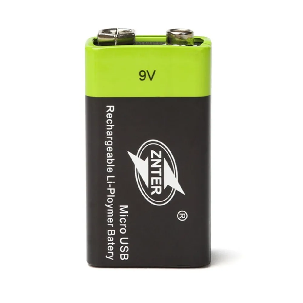 4PCS/VELIKO ZNTER S19 9V 600mAh USB polnilne 9V litijeva baterija za fotoaparat brnenje pribor 6F22 polnilna litijeva baterija