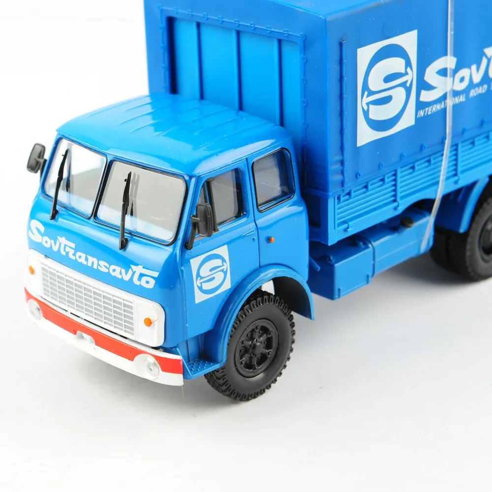 1:43 Obsega Klasično Rusija Modra Van Container Truck Tovornjak Diecast Avtomobilov HAW ABTONPOM MA3-5146 Zbirka Dekoracijo Prostora Darilo Igrače