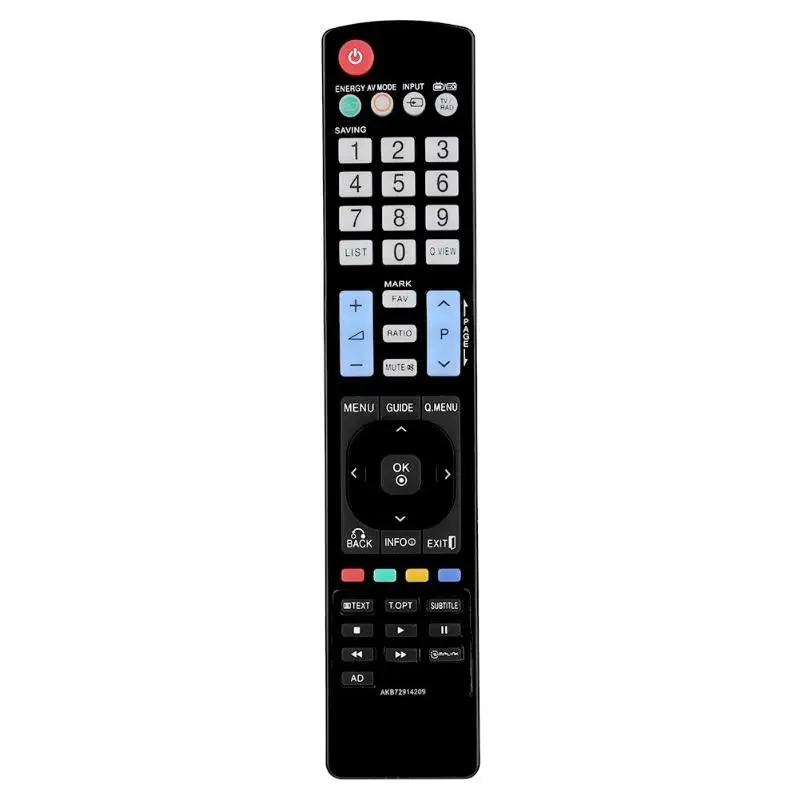 ABHU-Zamenjava Plastičnih TV Daljinski upravljalnik za LG 42LE4500 AKB72914209 AKB74115502 AKB69680403