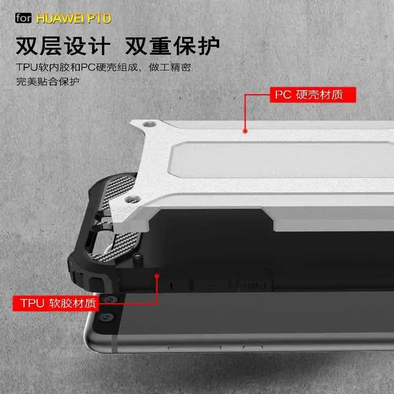 Joomer Armour Šok Dokaz Primeru Za Huawei P9 P10 P9 Lite 2017 P10 P9 Lite Telefon Primeru Zajema