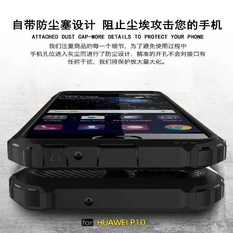 Joomer Armour Šok Dokaz Primeru Za Huawei P9 P10 P9 Lite 2017 P10 P9 Lite Telefon Primeru Zajema