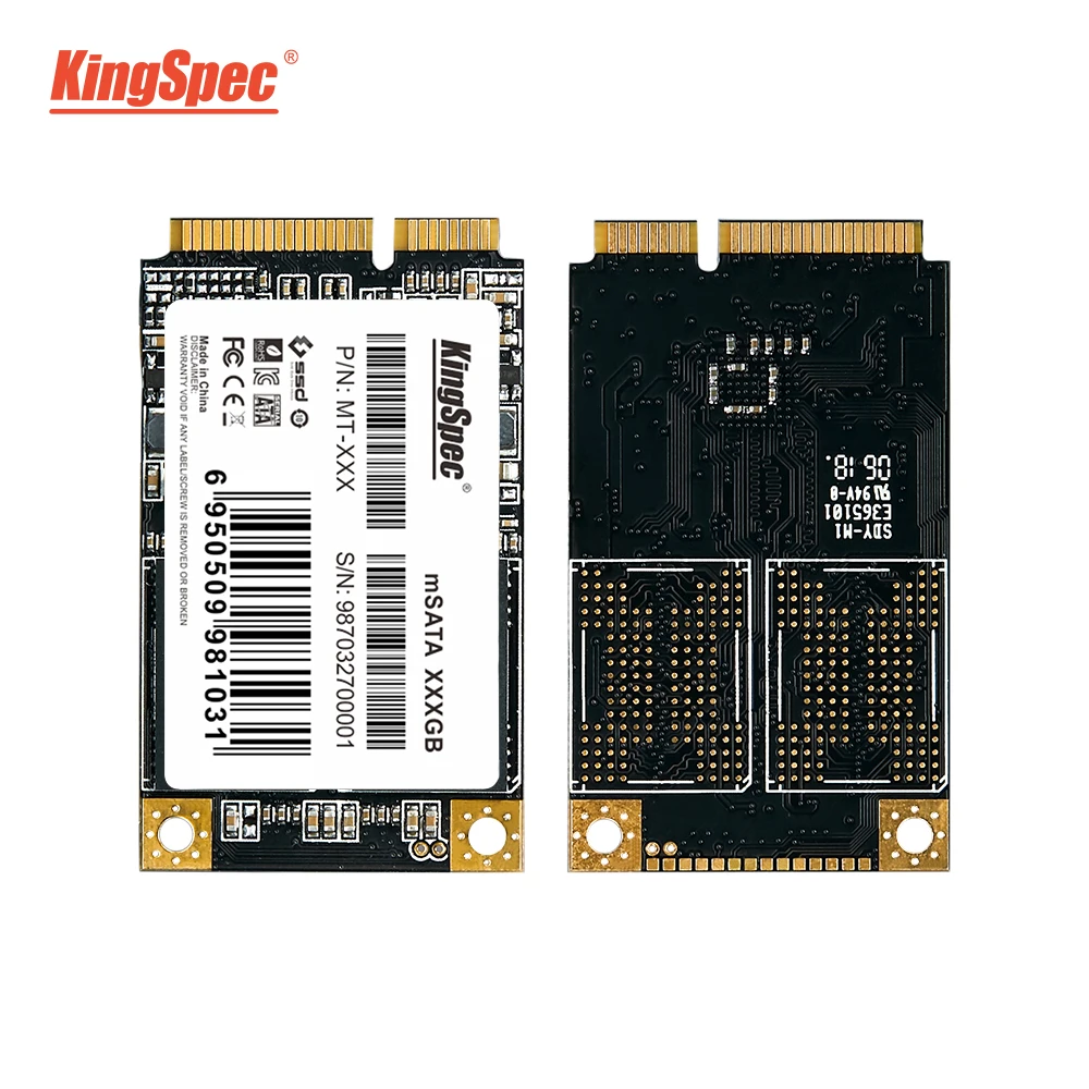 KingSpec mSATA SSD 120gb 240gb 512GB SSD mSATA 1TB 2TB HDD Za računalnik 3x5cm Notranji ssd trdi Disk za hp prenosnik