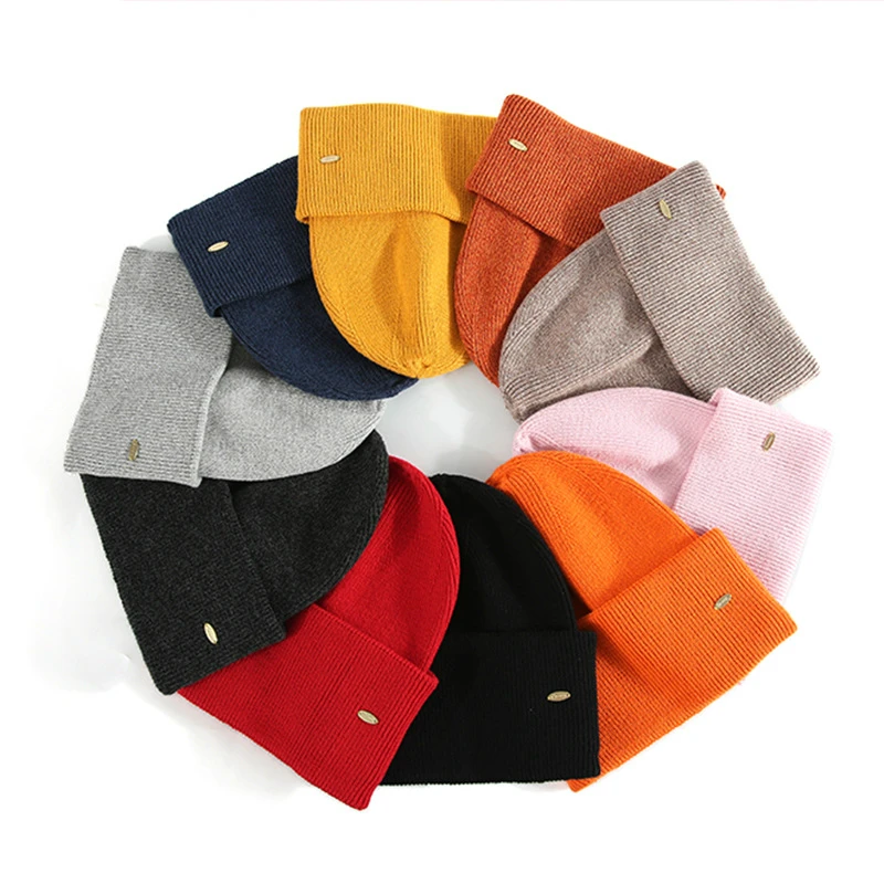 Cc klobuk akril plesti klobuk jesen in zimo, naušniki tople barve barva curling nedolžnih bonnet zahvalni turčija festival