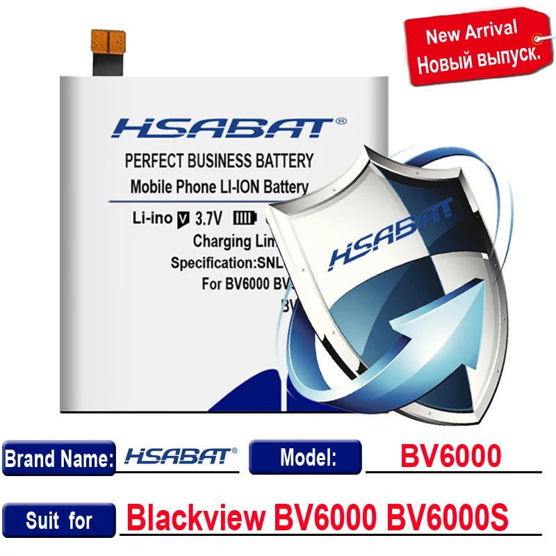 HSABAT 7050mAh Baterija za Blackview BV6000 BV6000S
