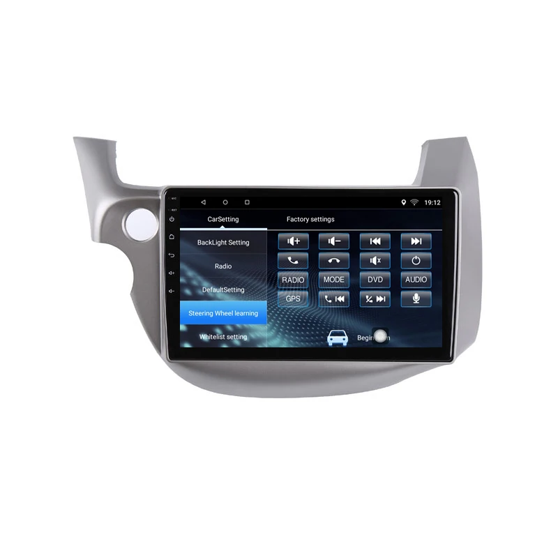Android 10 Avto DVD Multimedijski Predvajalnik, GPS Za honda fit jazz 2 GG 2008 09 2010 2011 2012 2013 avdio avto radio stereo navigacijo