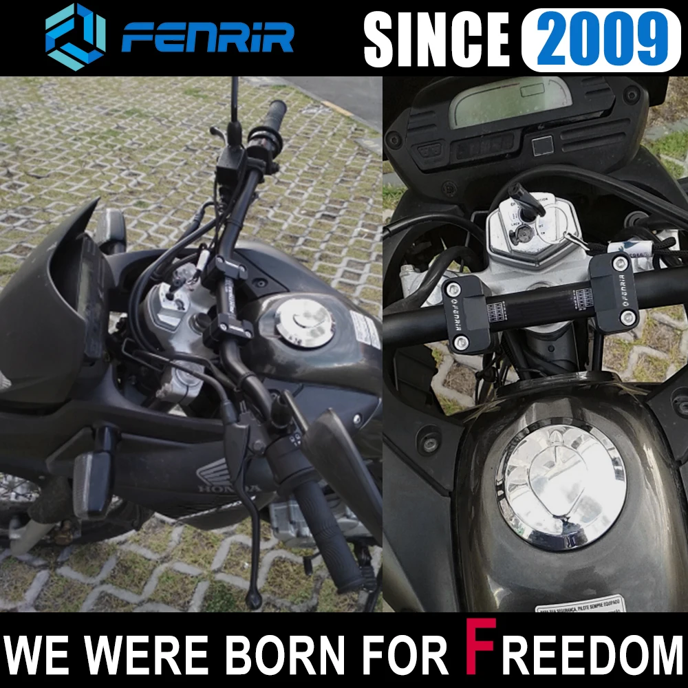 FENRIR 28 MM motorno kolo Krmilo Riser Gori Objemka za Harley Motokros, Enduro Pit Bike CRF230 KTM HONDA CRF125X CRF150F CRF150R