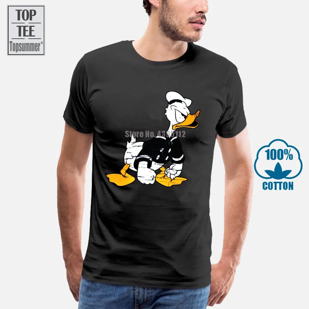 Donald Duck Letnik Stiski Graphic Majica S Kratkimi Rokavi
