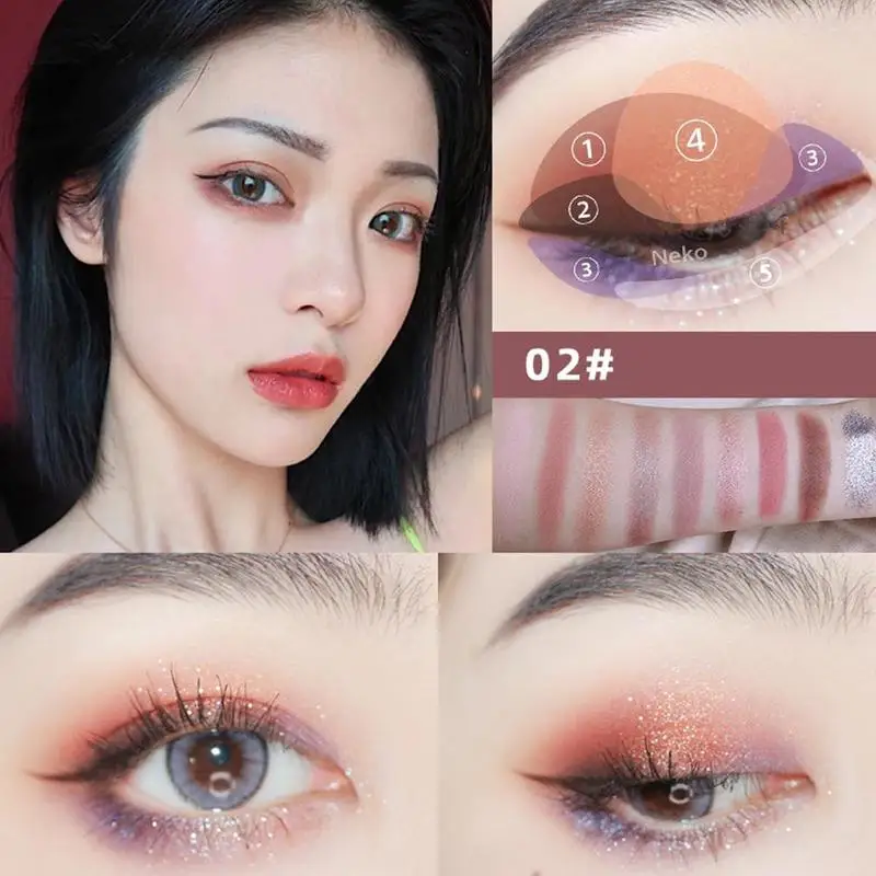 Trajne Nepremočljiva Shadow Pallete Make Up Paleta Je Šimer Pigmentiran Ličila Mat Paleto Senčil Oči V Senci, Korejski