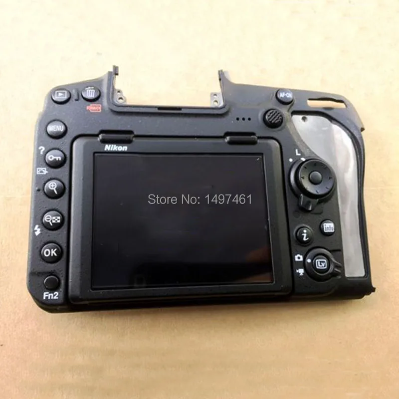 Nov Zaslon LCD na dotik Zaslon assy z hrbtni pokrovček in LCD tečaj rezervnih delov Za Nikon SLR D850