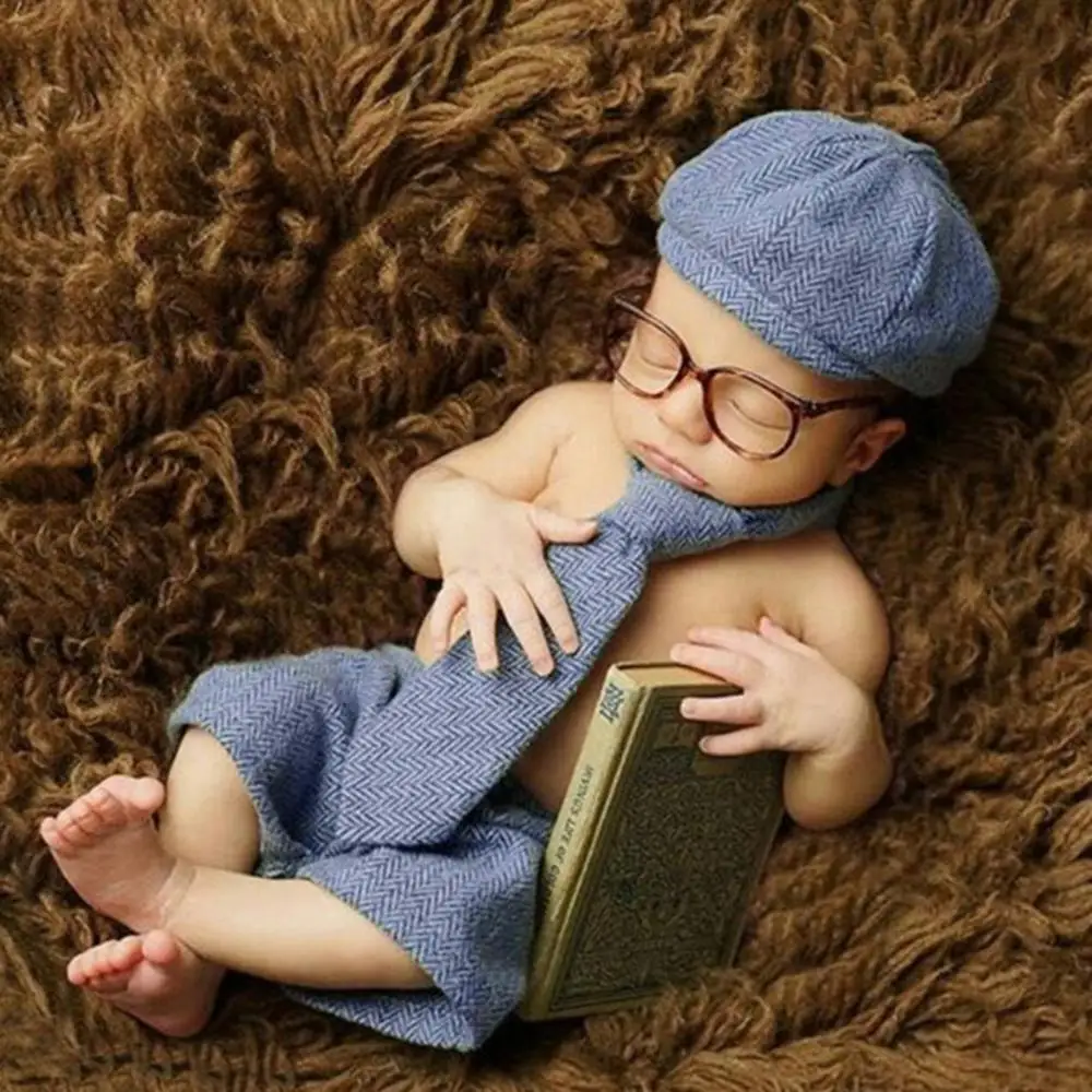 Novorojenček Fotografija Rekvizitov, Baby Boy, Gospod Nastavite Kostum Oblačila Studio Ustrelil
