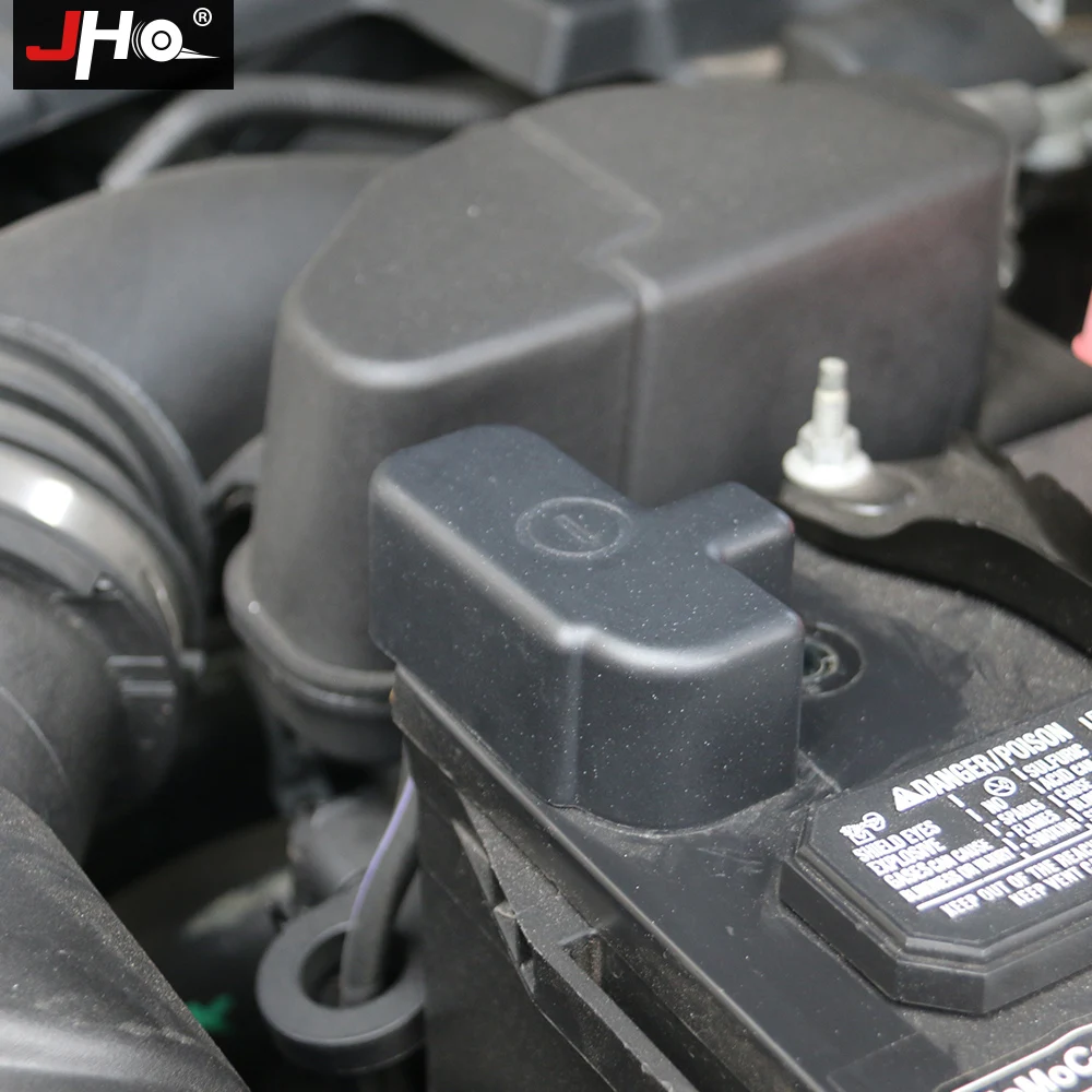 JHO Kapuco Motor Baterija Negativne Zaščitni Pokrov zaščitni pokrov Za Ford Explorer 2011-2019 2018 2017 2016 2013 Avto Dodatki